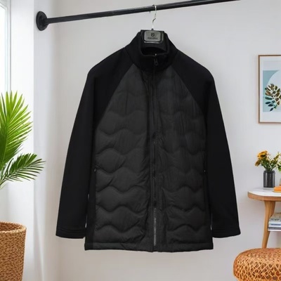 男士秋冬轻薄羽绒服立领夹克外套