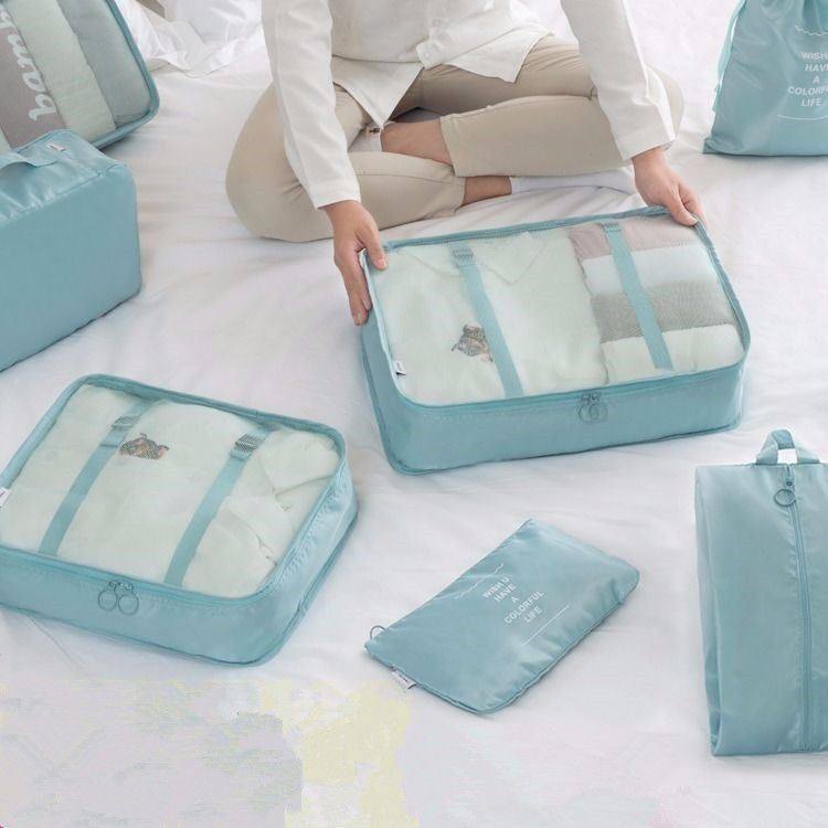 旅行收纳袋行李箱衣物分装袋衣服袋内衣包束口袋大容量待产包套装,收纳整理,其他收纳袋,淘宝优惠券,粉丝福利购,淘宝优惠卷