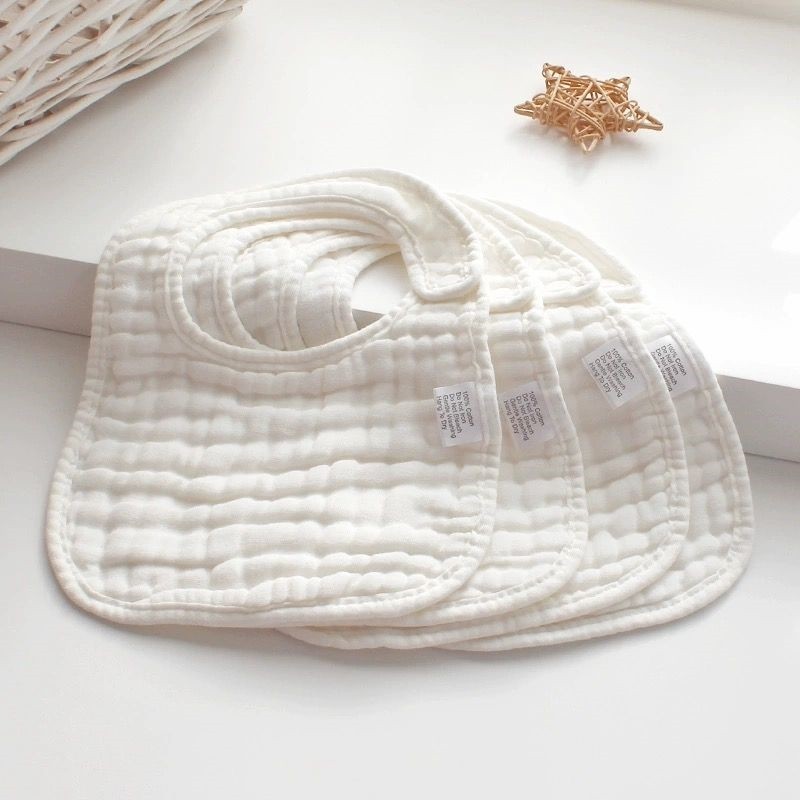 婴儿围嘴纯棉纱布吸水透气宝宝口水巾全面新生耳围兜纯色春夏秋款,婴童用品,小围嘴,淘宝优惠券,粉丝福利购,淘宝优惠卷