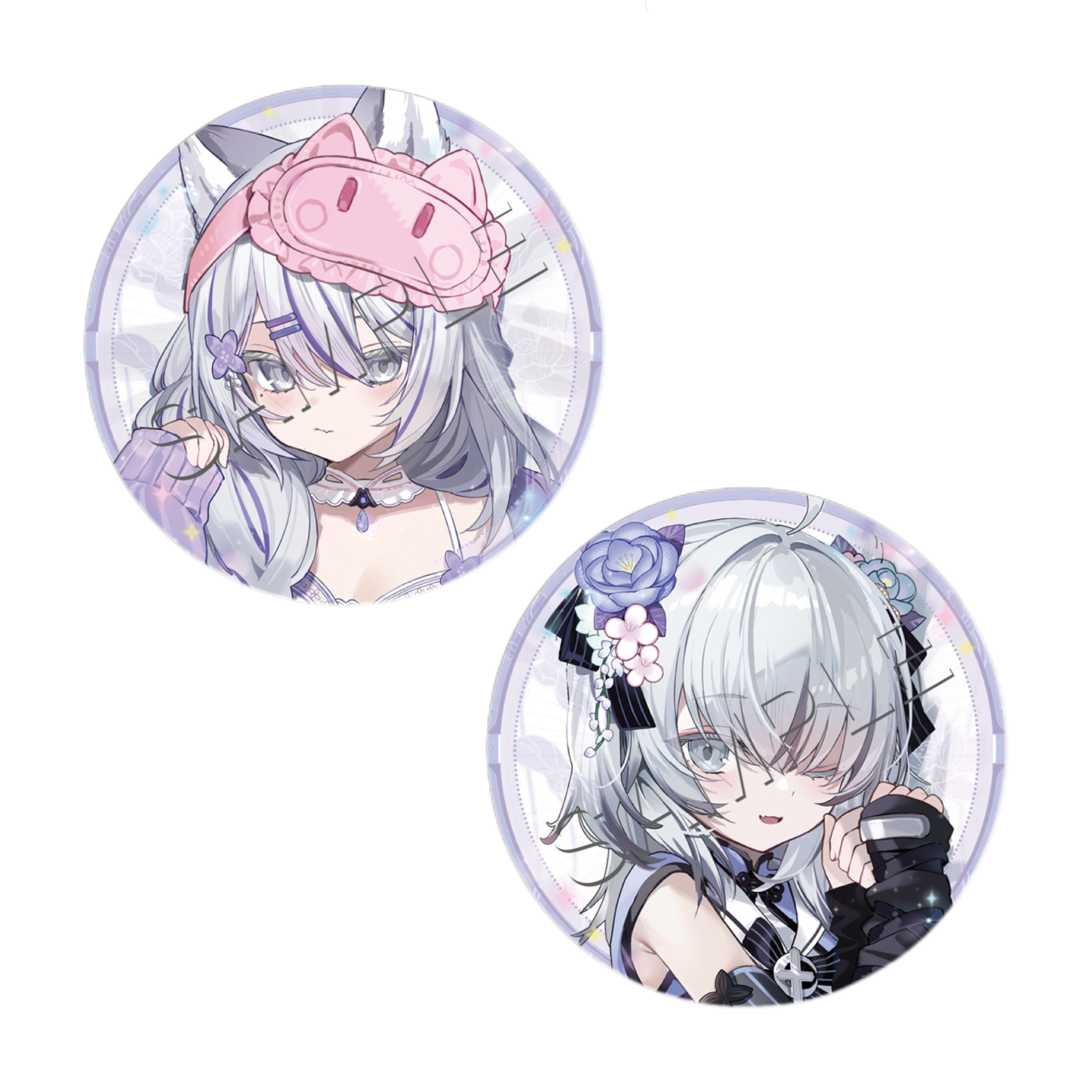 【预售】東雪蓮SerenAzuma「睡衣款」系列吧唧