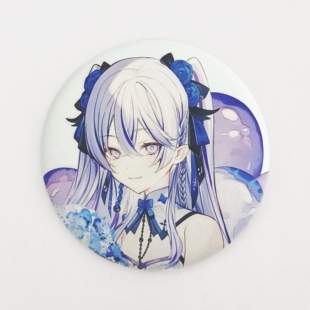 【售罄】東雪蓮SerenAzuma2024生日回纪念75mm马口铁徽章