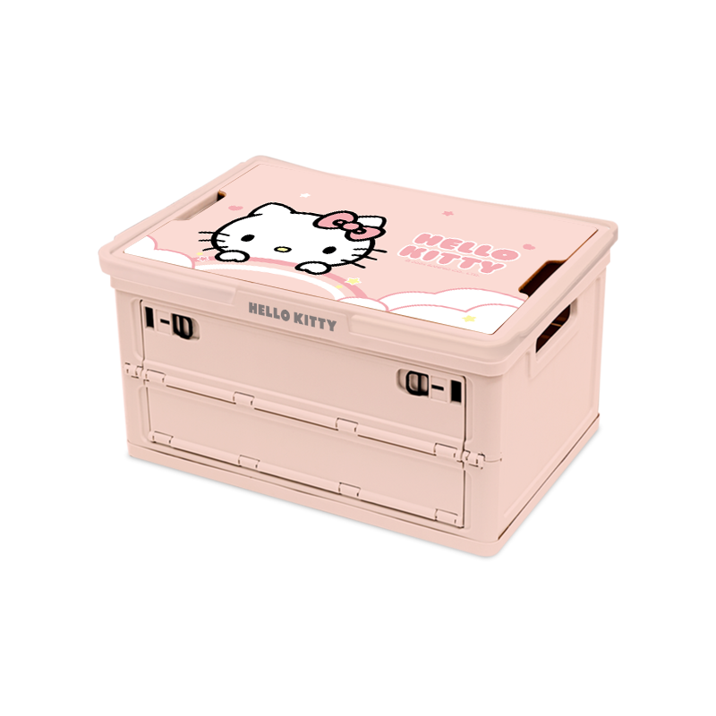 kitty车载后备箱收纳箱折叠侧开