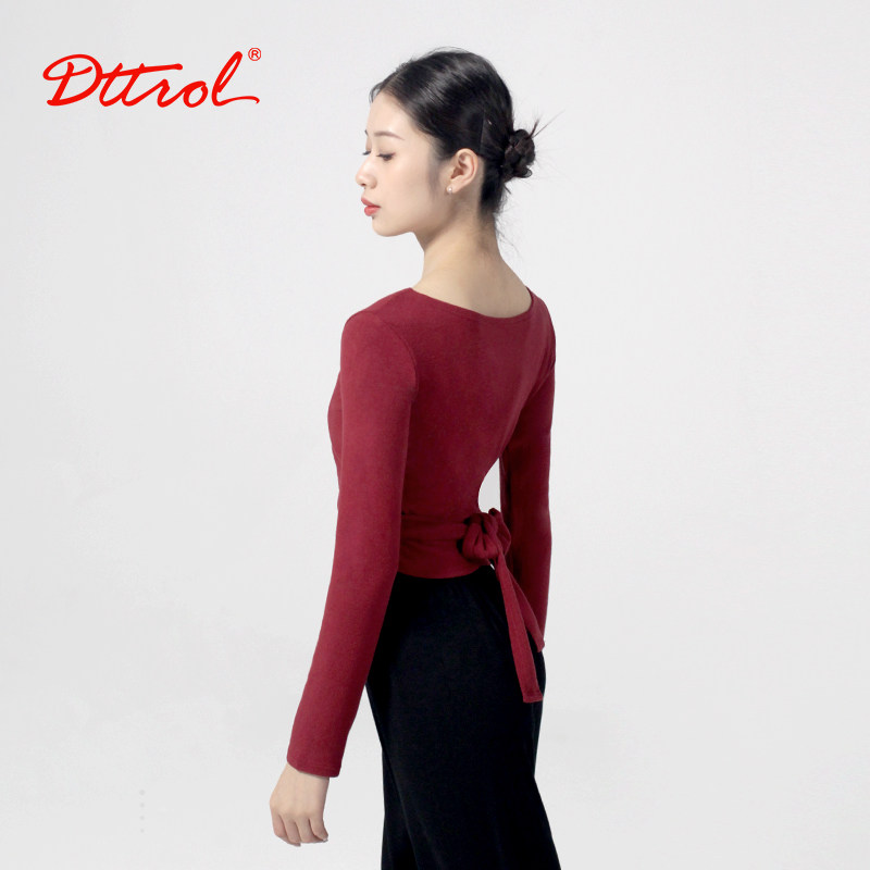 笛雀儿成人芭蕾舞服上衣长袖