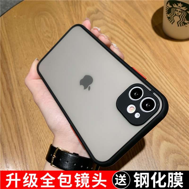 苹果12新款13手机壳iPhone14液态硅胶11男女promax全包防摔pro保护套mini创意plus外壳x/xr/xs/xsmax潮牌外壳