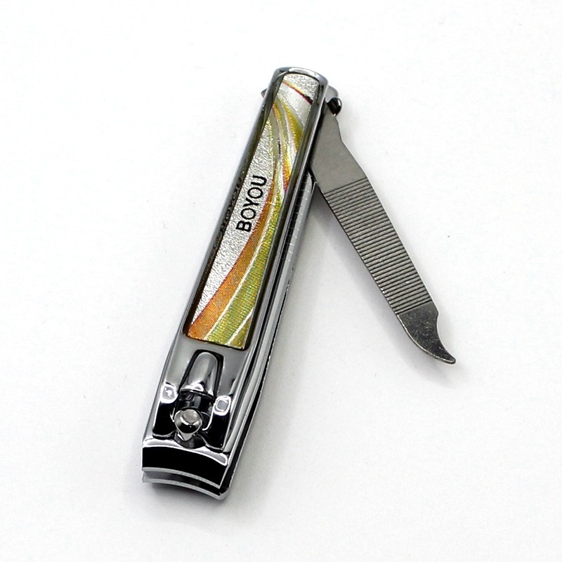 博友指甲剪中号独立锉刀修甲指甲钳创意家用指甲刀平口独立包装,家庭/个人清洁工具,指甲钳,淘宝优惠券,粉丝福利购,淘宝优惠卷