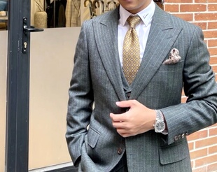 复古商务正装 花纹领带男婚礼南韩丝绅士休闲高端领带 意大利风格