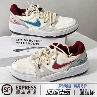 Force 冰美式 男 Nike 灰白色 休闲板鞋 Full 低帮 定制球鞋 鸳鸯款