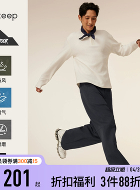 Keep运动长裤男春季户外跑步防风宽松裤子K150野行家8812