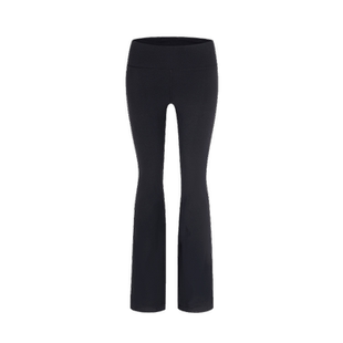 Keep瑜伽裤女秋冬运动健身女团裤提臀阔腿显瘦官方正品加绒喇叭裤