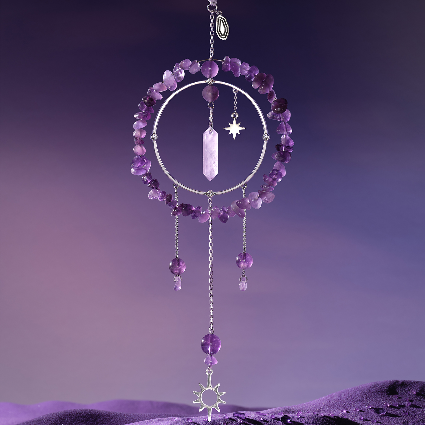 星河入梦系列/水晶符风铃官方正品紫水晶礼物礼盒送女朋友
