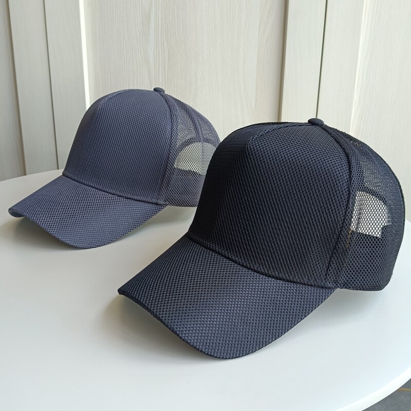 帽子男潮牌高顶透气网眼夏季棒球帽薄款学生大头围大脸适合的帽子