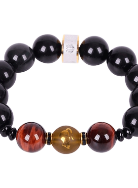 属鼠吉祥物八宝护子手链