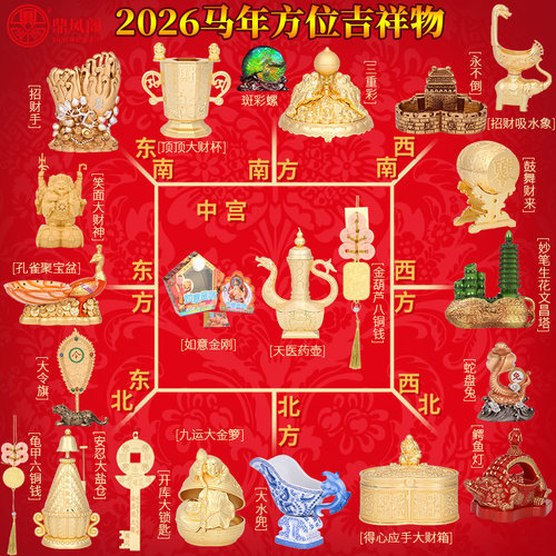 香港正品李居明2026年吉祥物摆件