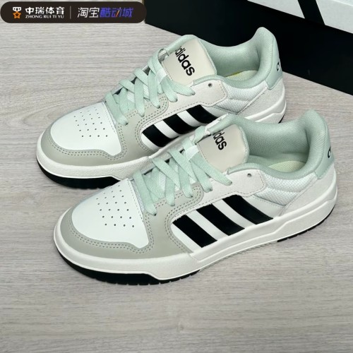 阿迪达斯Adidas Neo Entrap 男女经典复古耐磨低帮运动板鞋JI2546