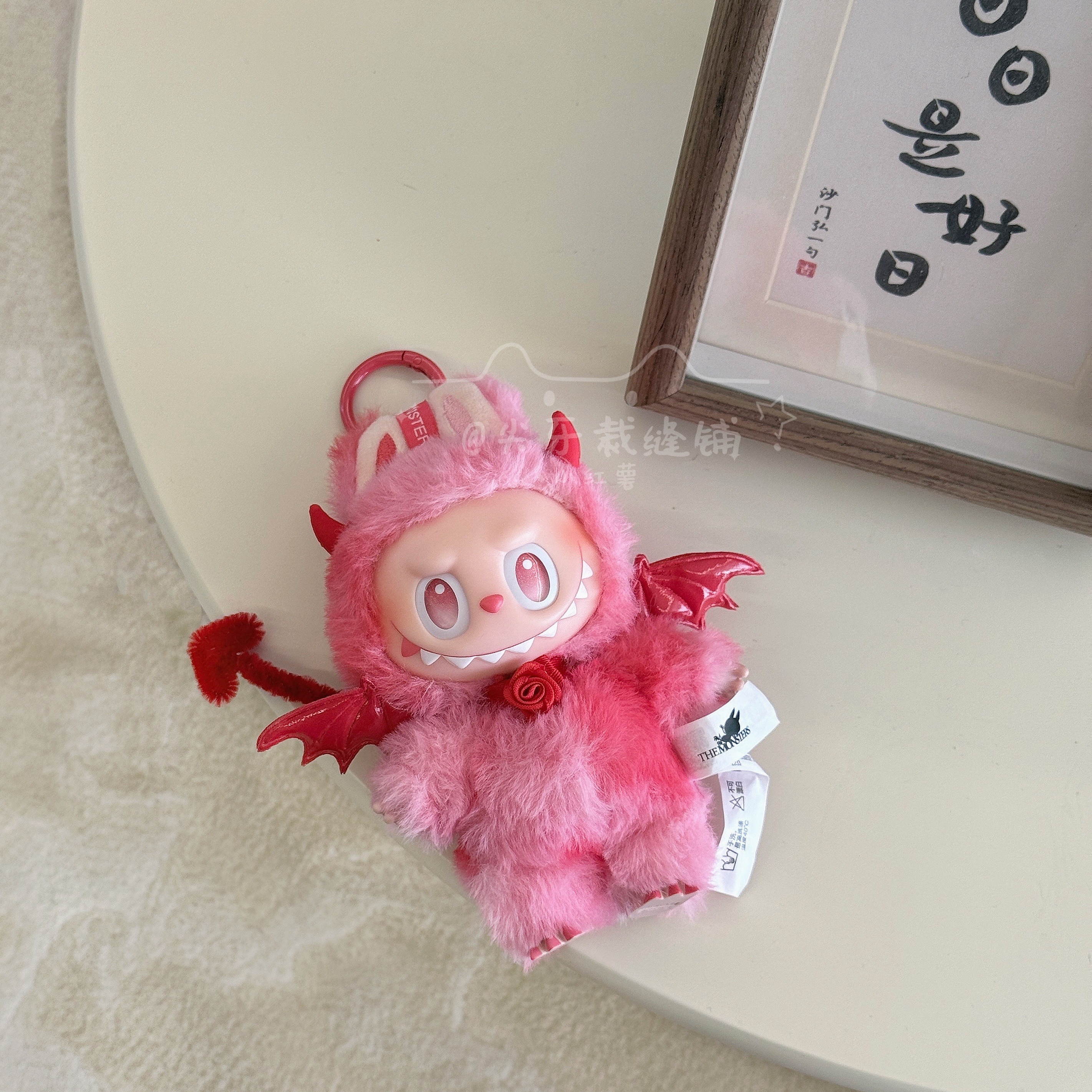 labubu高能搪胶盲盒挂件衣服