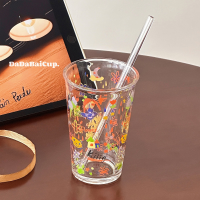 高硼硅玻璃水杯冷泡冷饮咖啡杯