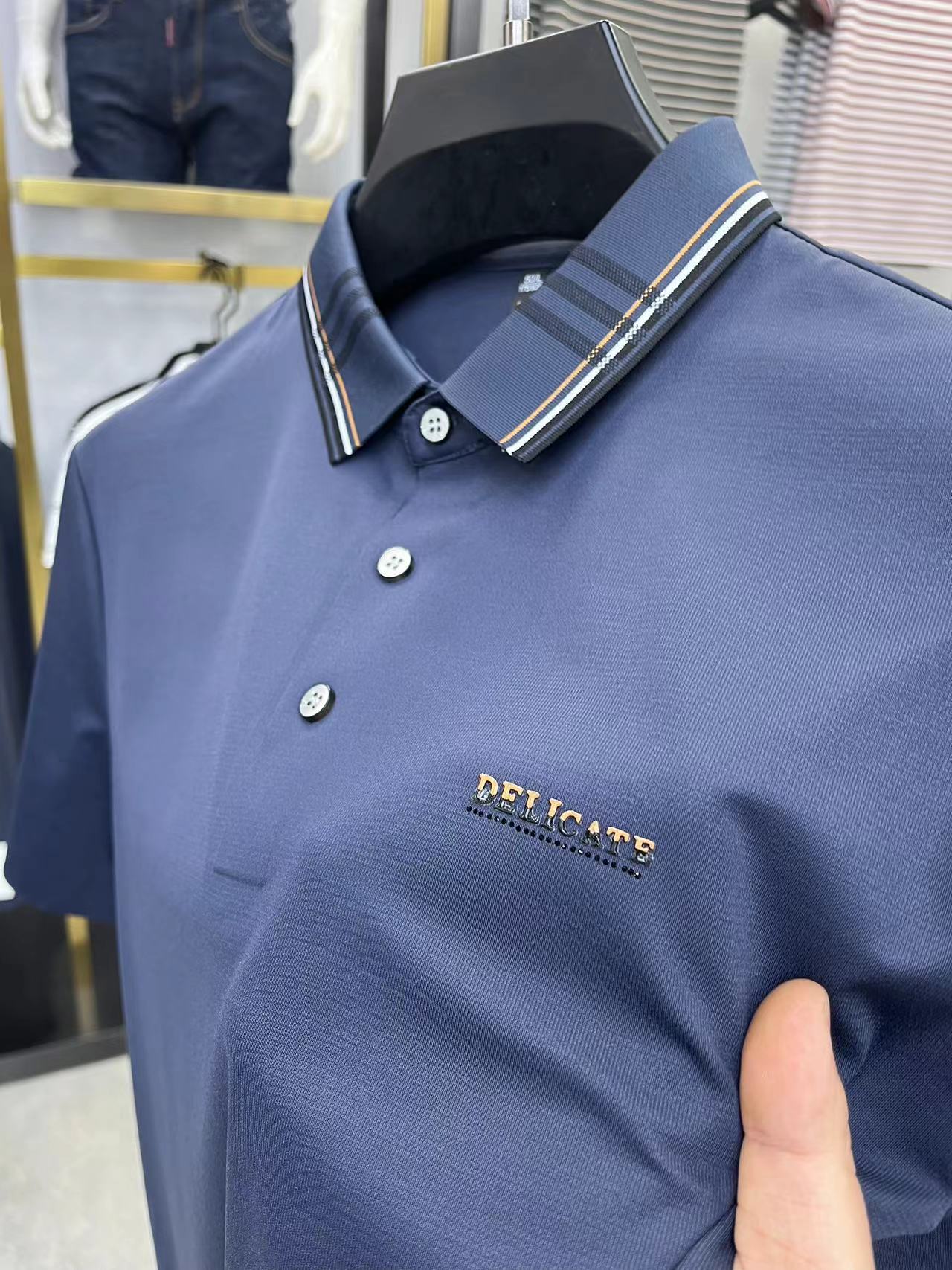 桑蚕丝休闲短袖谛索威尔