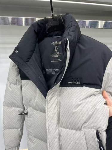 2025冬季加厚高充绒立领短款羽绒服男男士休闲保暖外套宽松上衣潮