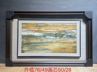 三峡石大理石画清江石画国画石壁挂