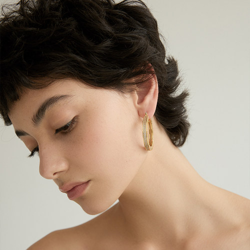 夸张耳饰AuRevoirLesFilles轻奢