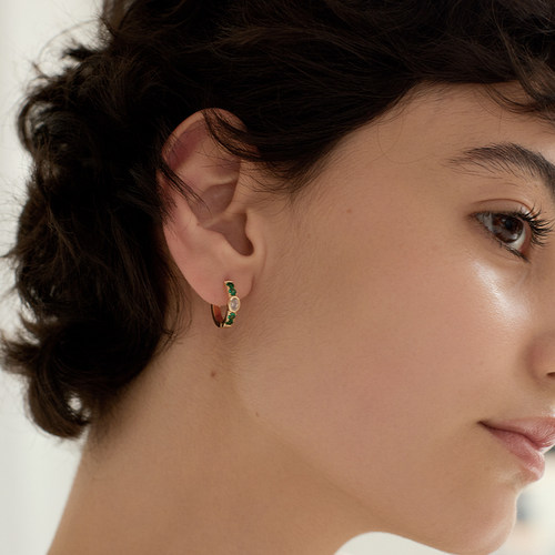 AuRevoirLesFilles耳圈叠戴