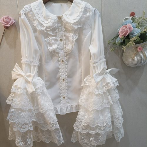 楠有三石原创衬衣洛丽塔内搭