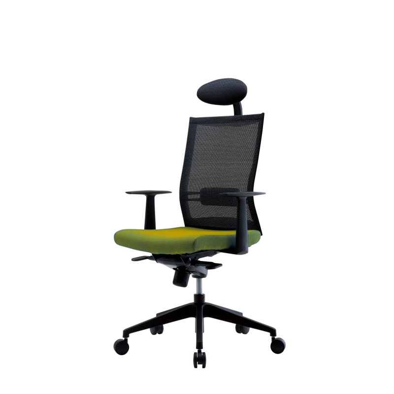 韩国patra办公椅电脑椅人体工学椅家用办公可升降带头枕布料skin