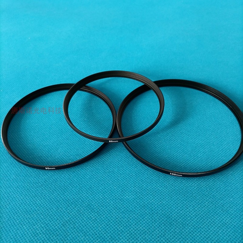 镜头105mmuv套圈铝环凹槽