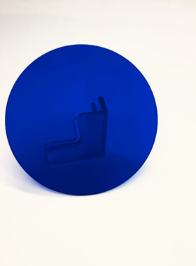 380nm 紫色玻璃镜滤光片  ZB2 BG3 紫外红外双带通