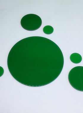 532nm绿色光学玻璃 LB1 VG9 滤光片