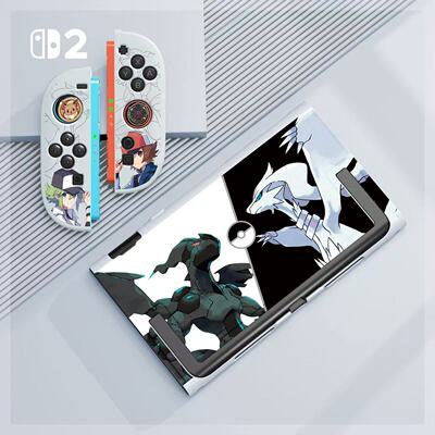 任天堂switch2代保护壳分体硬壳全包可插底座宝可梦oled磨砂壳薄