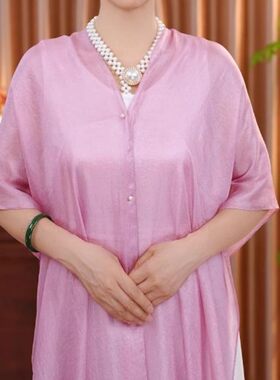 2024夏季新款套头防晒披肩百搭时尚薄款透气旅游拍照百变纱巾外搭