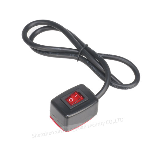 汽车改装开关LED灯装饰灯喇叭12v24v带灯按钮自锁带线DIY开关