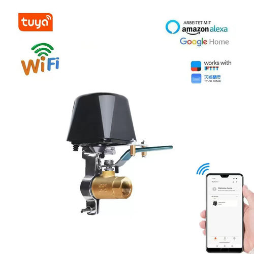 Tuya涂鸦智能WIFI蓝牙水阀气阀机械手WIFI蓝牙远程阀门控制器