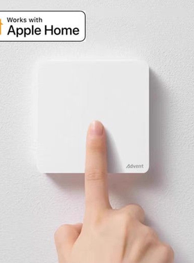 HomeKit随意贴 情景开关 自发电 无线开关 可编程开关 苹果家庭