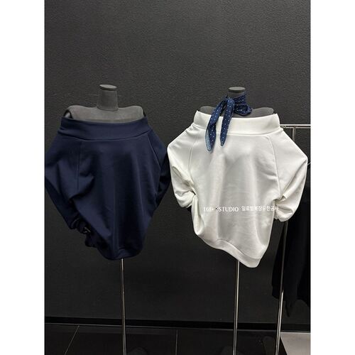 200斤大码纯欲风长袖斜肩露肩设计感大领口中长款纯色百搭卫衣女