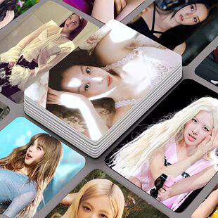 blackpink高清小卡55张高颜韩系女团全员写真周边自印三寸lomo卡
