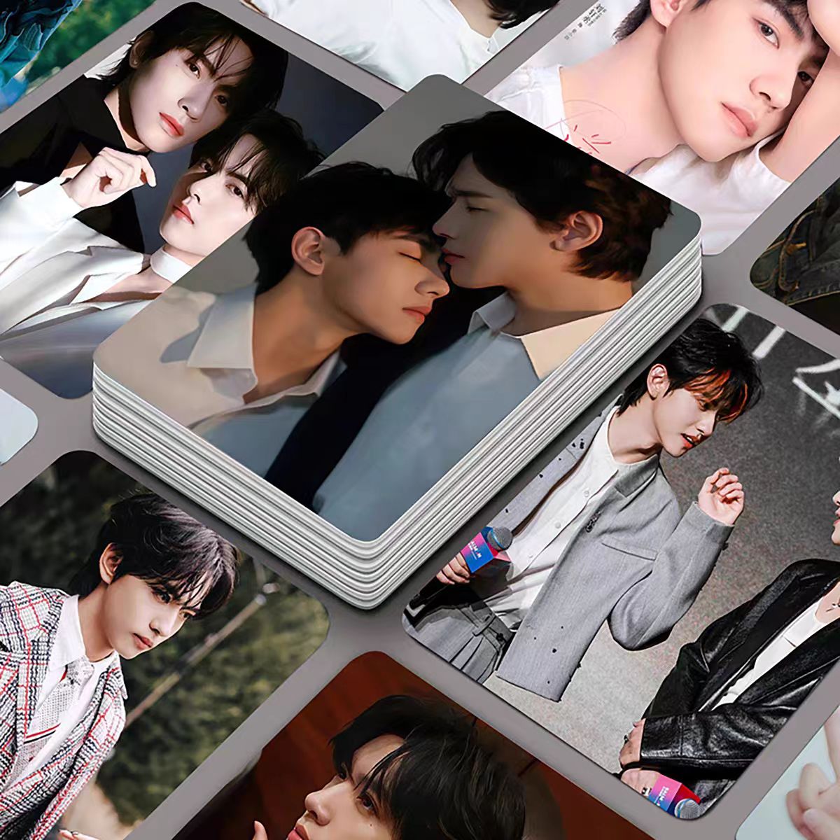 展丞55张自印小卡刘轩丞