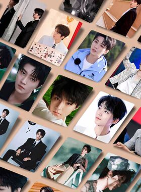 王俊凯小卡55张一盒不重复tfboys周边圆角收藏卡自印小卡lomo卡