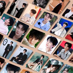 王俊凯小卡55张一盒不重复tfboys周边圆角收藏卡自印小卡lomo卡