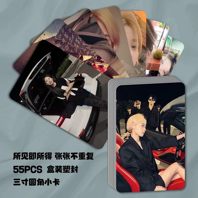 李启萌周边盒装镭射LOMO小卡