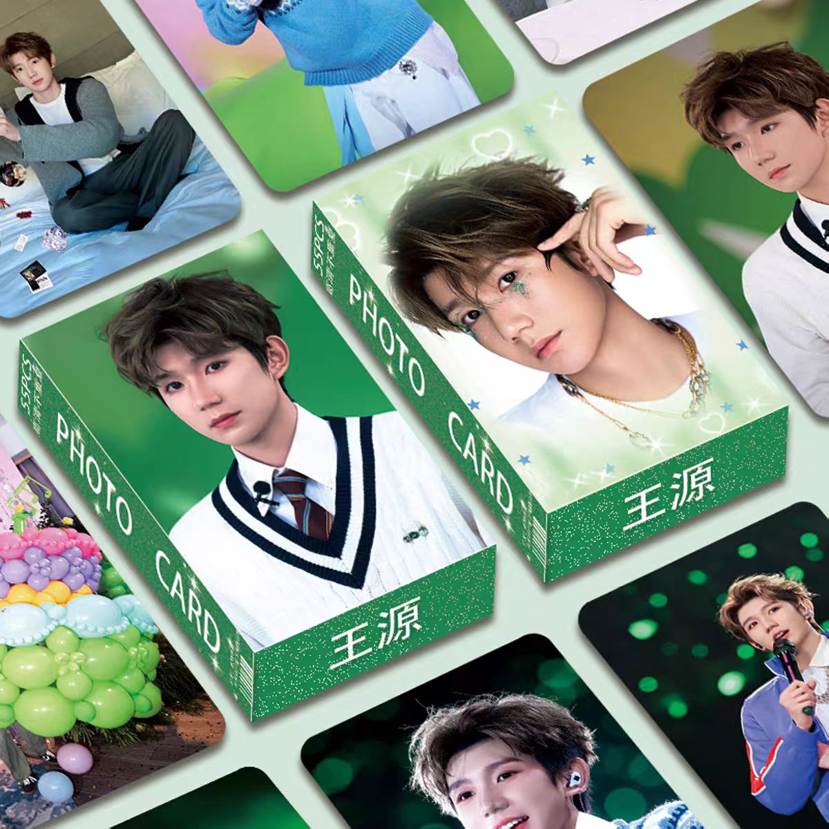王源TFBOYS不重复小卡55张