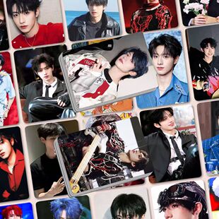 朱志鑫高颜值明星小卡精选55张tf家族三代周边三寸专辑小卡LOMO卡