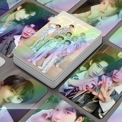 TNT时代少年团镭射小卡片55张一盒马嘉祺宋亚轩周边专辑LOMO卡片