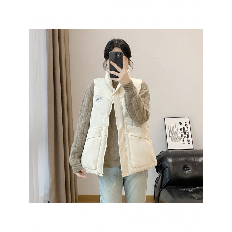 马甲背心女秋冬2025新款今年流行爆款外穿时髦洋气坎肩羽绒棉马夹