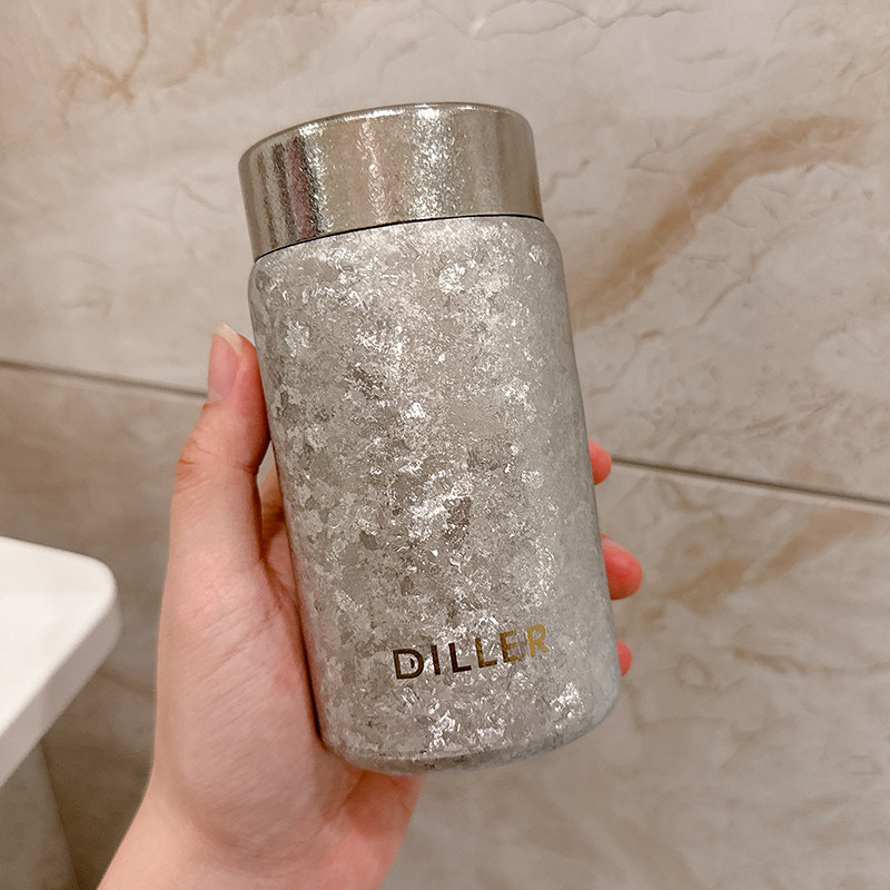 迪乐贝尔纯钛抗菌保温杯150ml