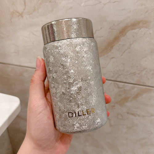 迪乐贝尔纯钛抗菌保温杯150ml