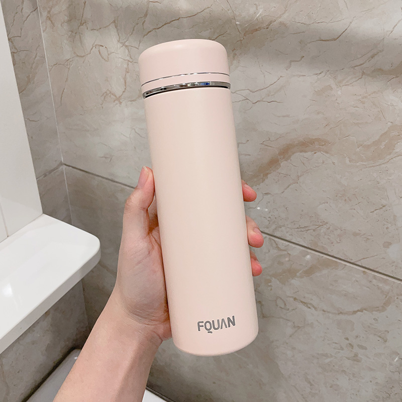 富全简约陶瓷内胆新款保温杯