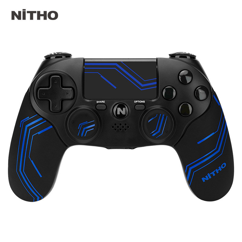 NITHO PS4 컨트롤러 게임 컨트롤러 BLUETOOTH 무선 컨트롤러 PC 컴퓨터 STEAM HORIZON 진동