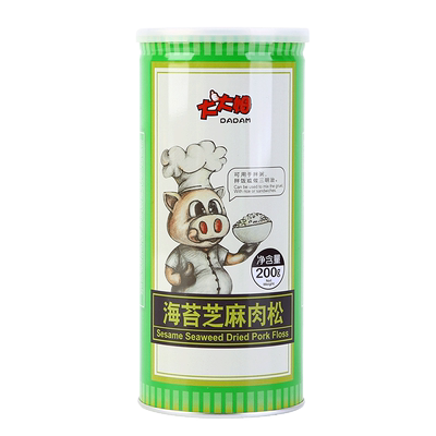 大大姆不添加海苔芝麻儿童肉松